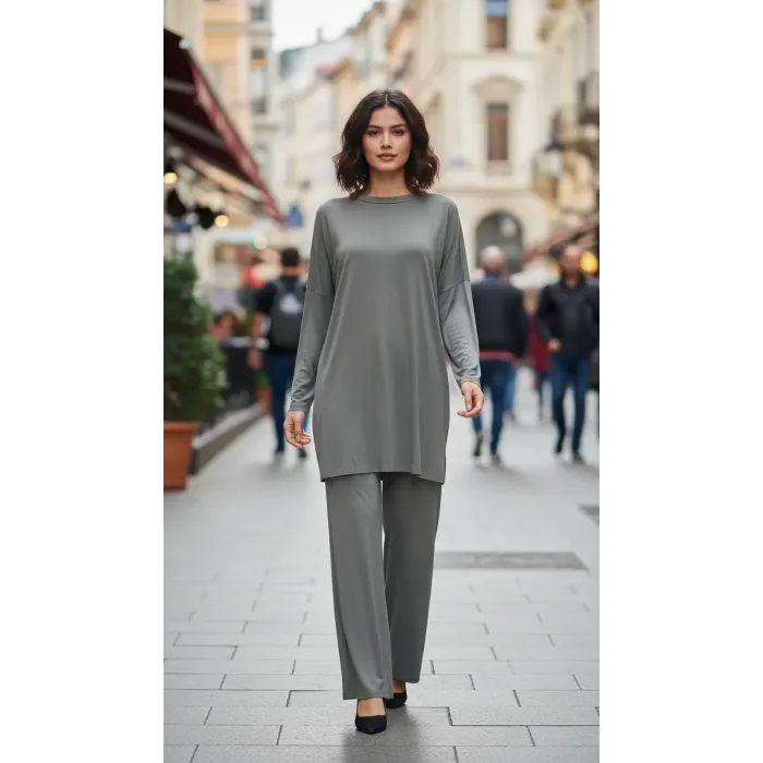 invee modal kumaş fresh takim 7126 HAKİ