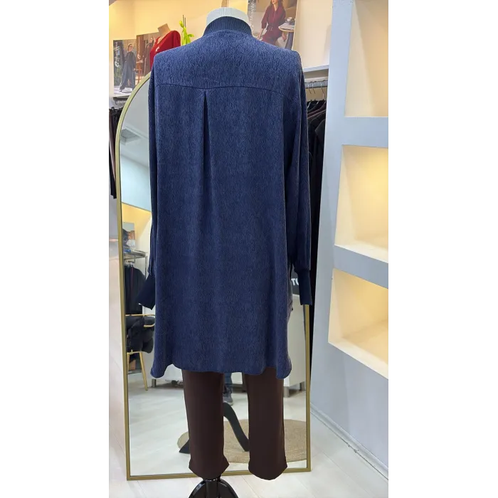invee modal kumaş tunik 7254 lacivert