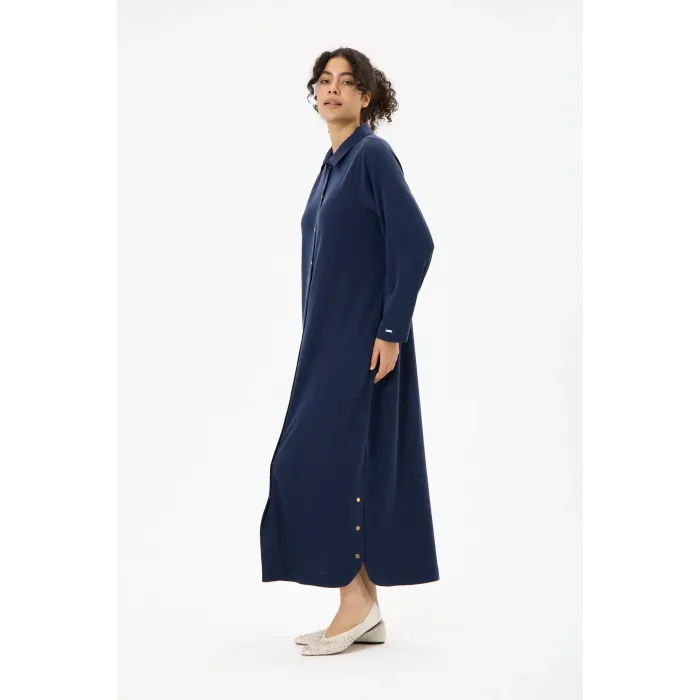 invee Modal Taşlanmış Kap LACİVERT 7139