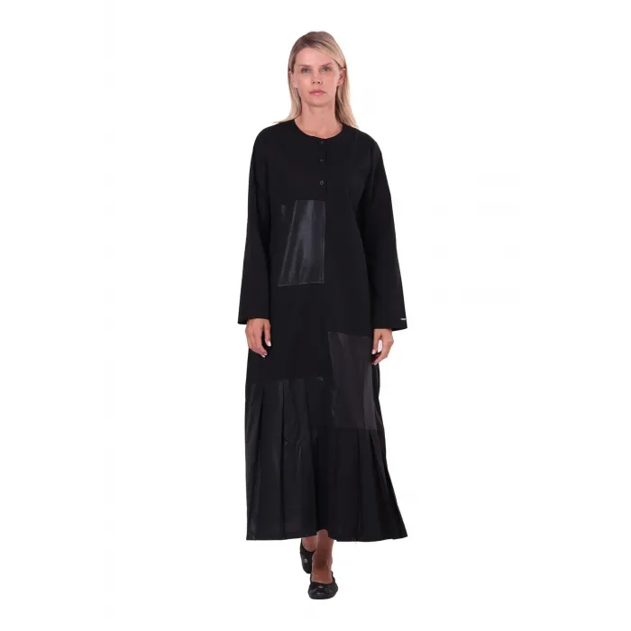 invee Patch Elbise 7157 siyah