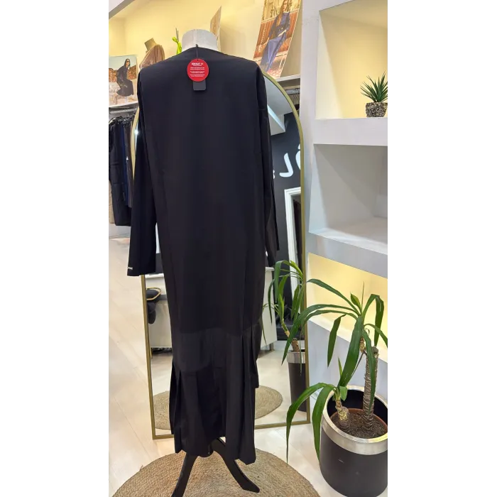 İnvee peç elbise siyah 7157