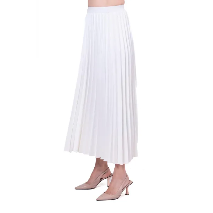 İnvee Pliseli Etek EKRU 6998