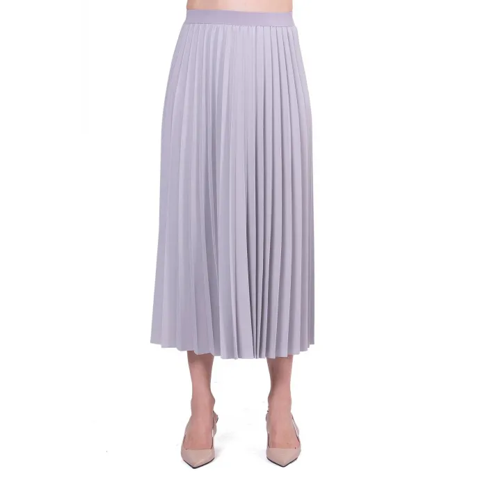 İnvee Pliseli Etek GÜMÜŞ 6998