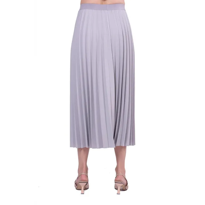 İnvee Pliseli Etek GÜMÜŞ 6998