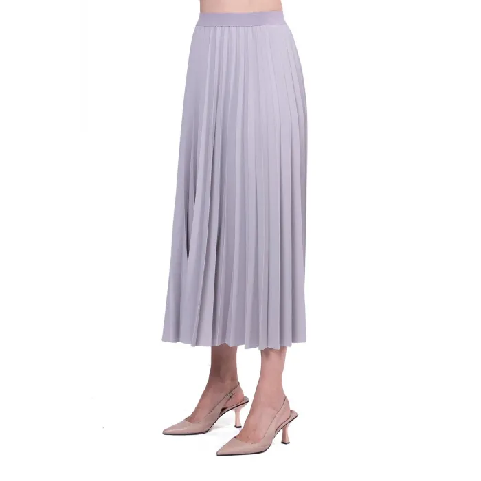 İnvee Pliseli Etek GÜMÜŞ 6998