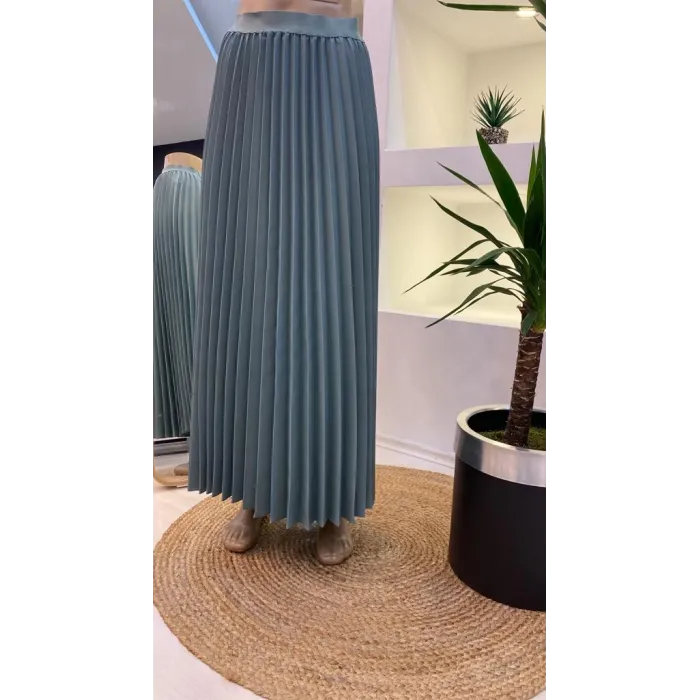 İnvee Pliseli Etek KÜFRENGİ 6998