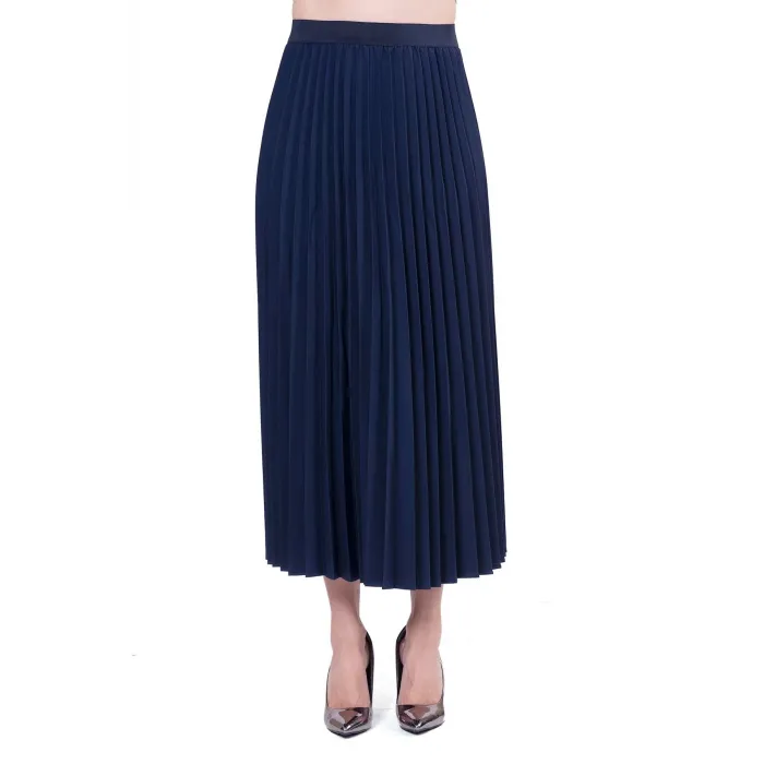 İnvee Pliseli Etek LACİVERT 6998