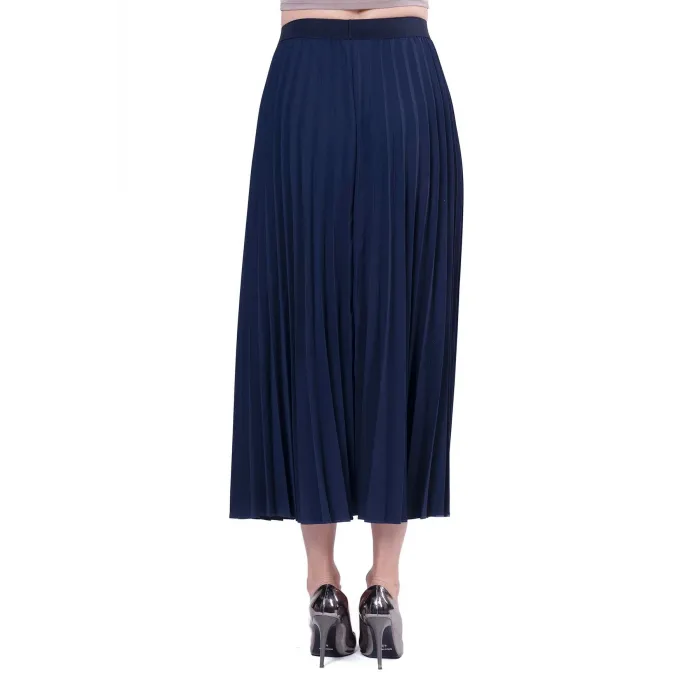 İnvee Pliseli Etek LACİVERT 6998