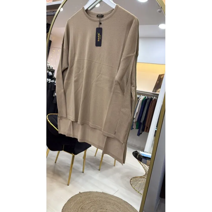 İnvee Sıkma Kol Triko Tunik CEMAL 5879