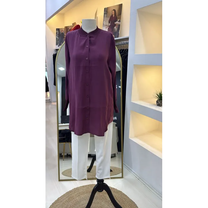 invee tensi gömlek 7184 bordo