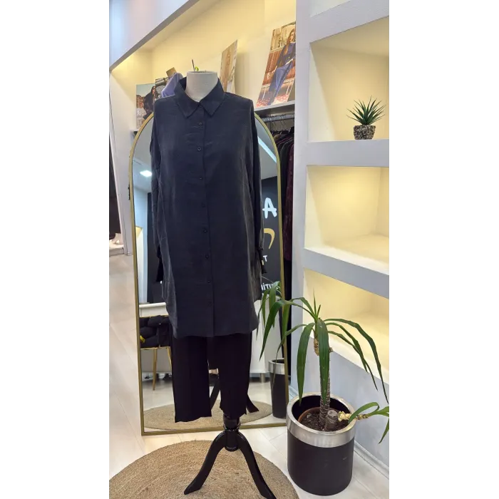 invee  Terra Kadın Gömlek 7178 siyah