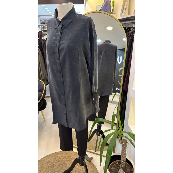 invee  Terra Kadın Gömlek 7178 siyah