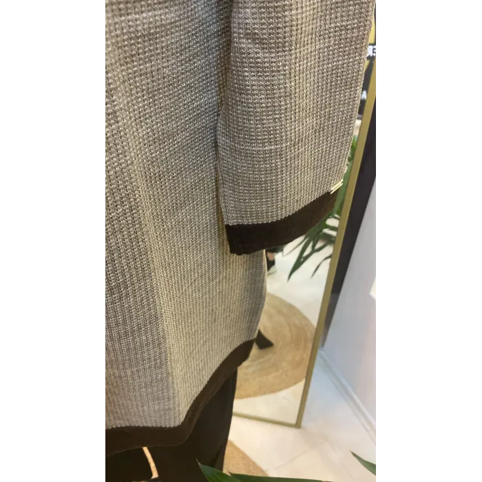 İNVEE TRİKO HİRKA  7068  KAHVE