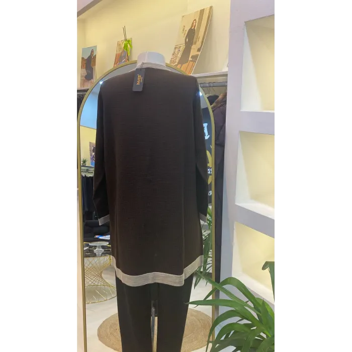 İNVEE TRİKO HİRKA 7068 KOYUKAHVE