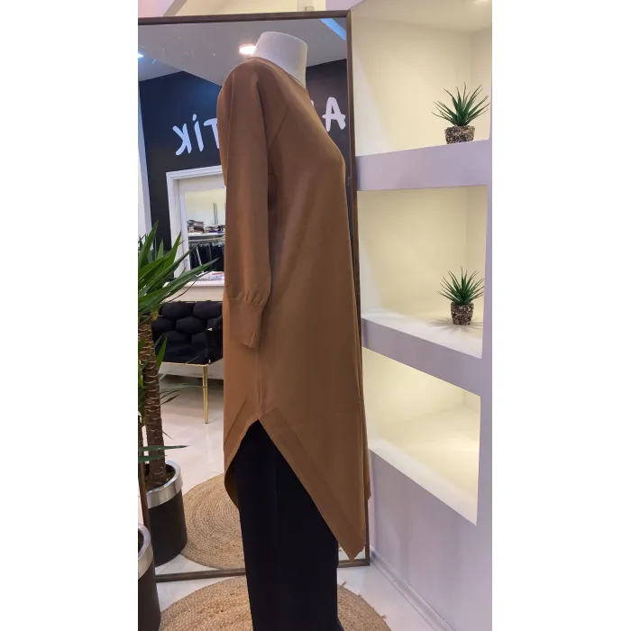 İnvee Triko Tunik Toprak 6001