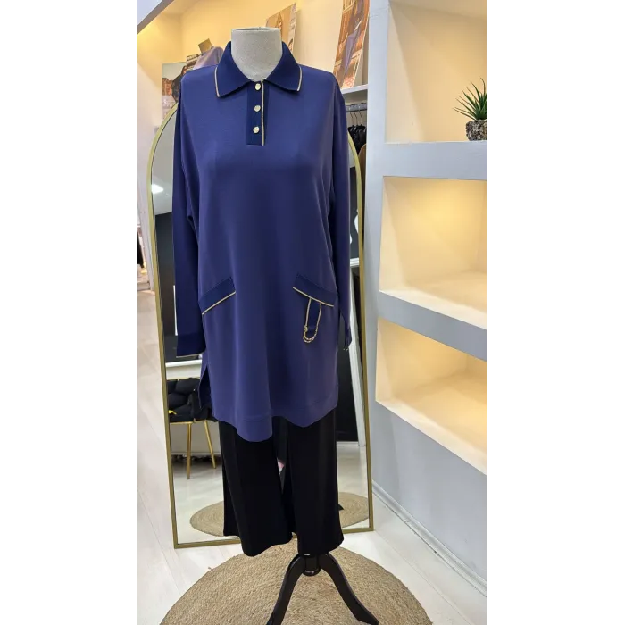 İnvee Tunik 7204 indigo