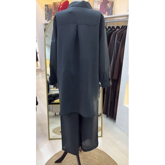 invee verda pantolonl takim 7272 siyah