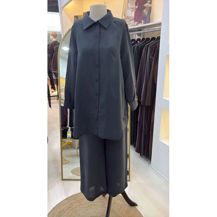 invee verda pantolonl takim 7272 siyah