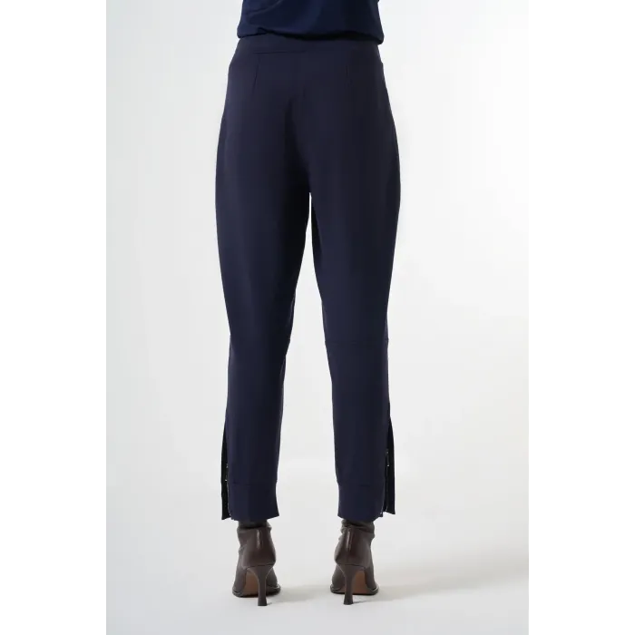 Misswhence Fermuar Detaylı Pantolon  38102 SİYAH