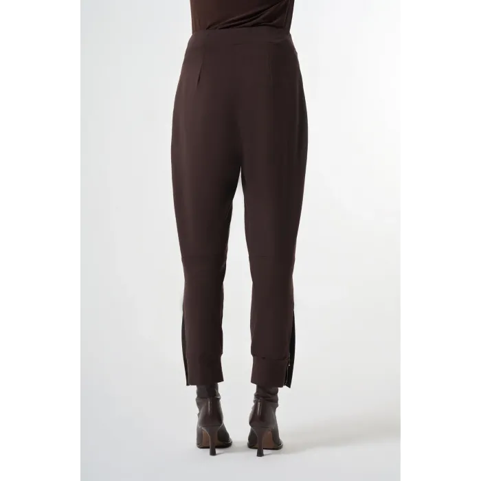 Misswhence Fermuar Detaylı Pantolon  38102 SİYAH