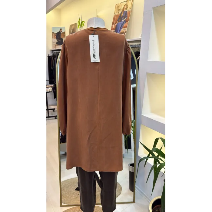 MİSSWHENCE İpek Tunik 37025 oranj
