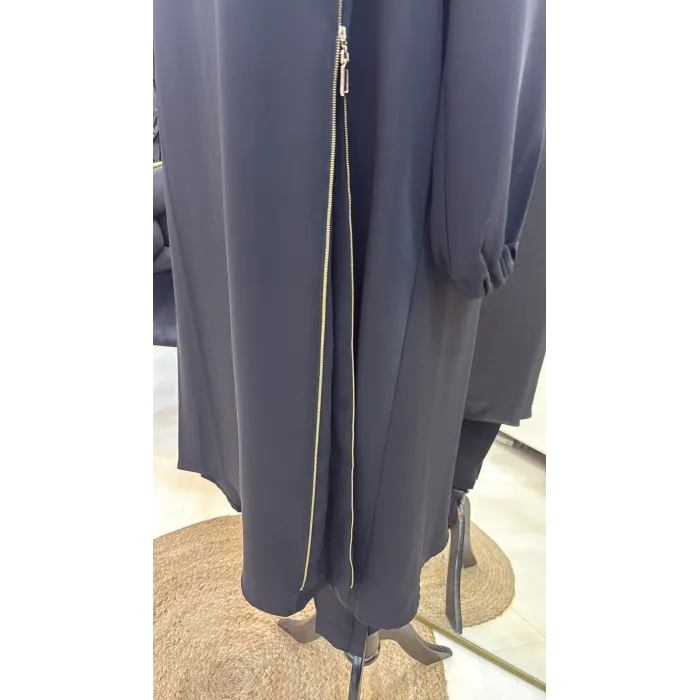 Misswhence Nakış Detaylı Tunik Takım 38028 siyah