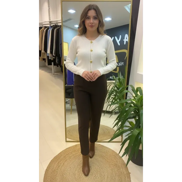 misswhence pantolon 36111 kahve