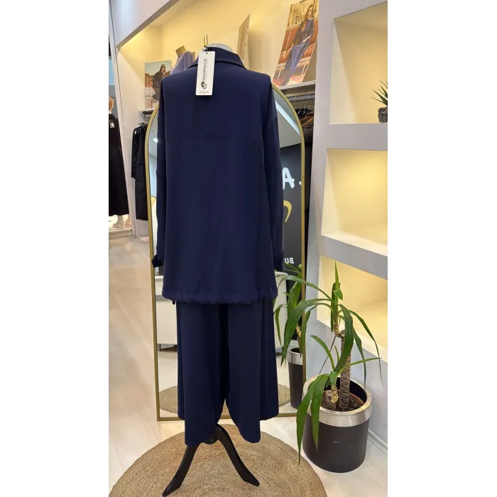 MissWhence Pantolonlu Takım 38008 lacivert