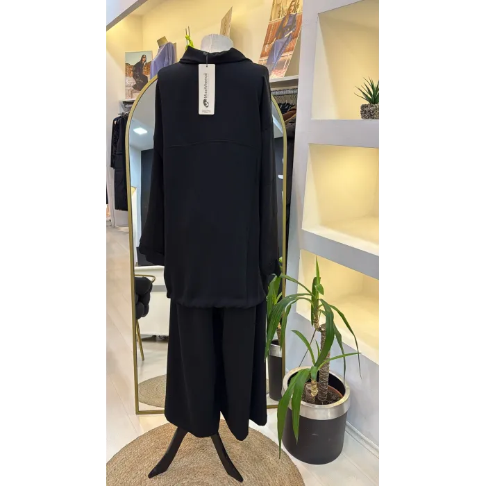 MissWhence Pantolonlu Takım 38008 Siyah