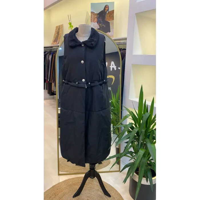 MİSSWHENCE şişme Yelek 36702 siyah