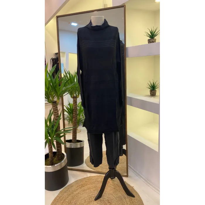 MissWhence Siyah Tunik 222