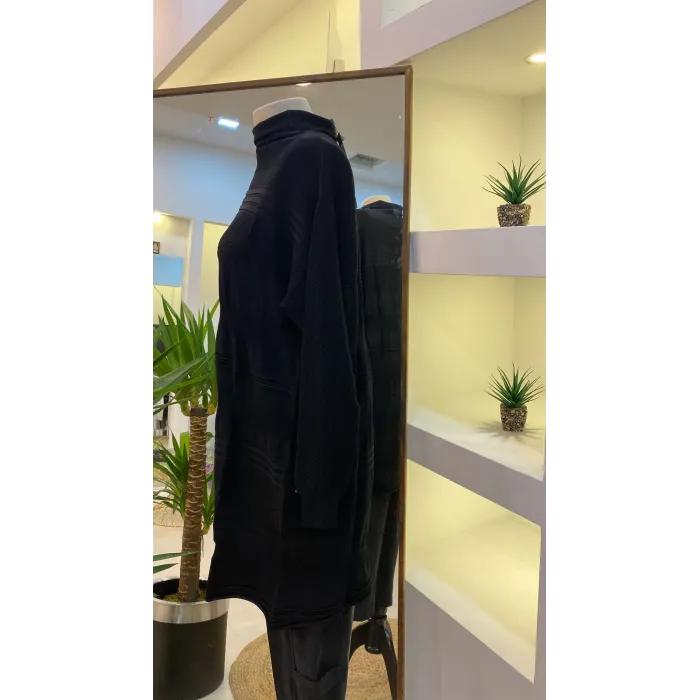 MissWhence Siyah Tunik 222