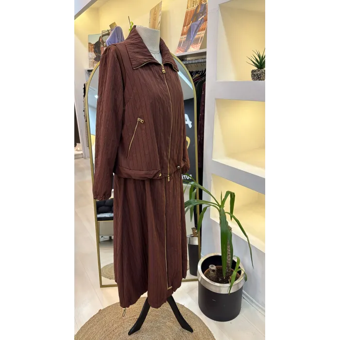 Misswhence Tafta Etek Takım 38216 taba