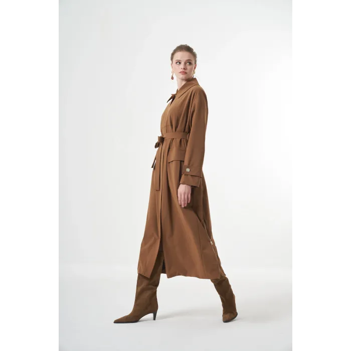 Misswhence Trençkot w pardesu 38500 camal