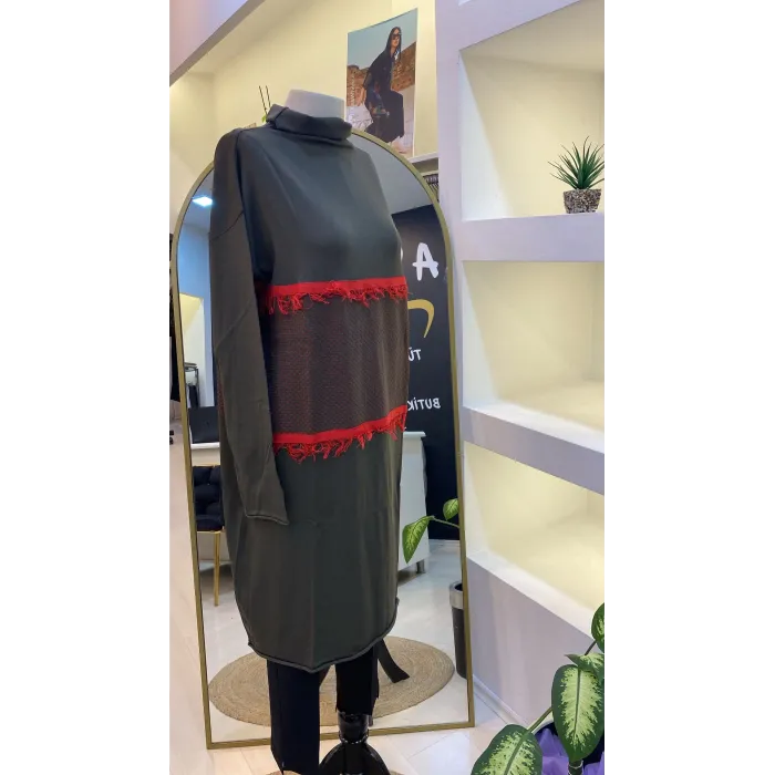 MİSSWHENCE TRİKO TUNİK HAKİ 248