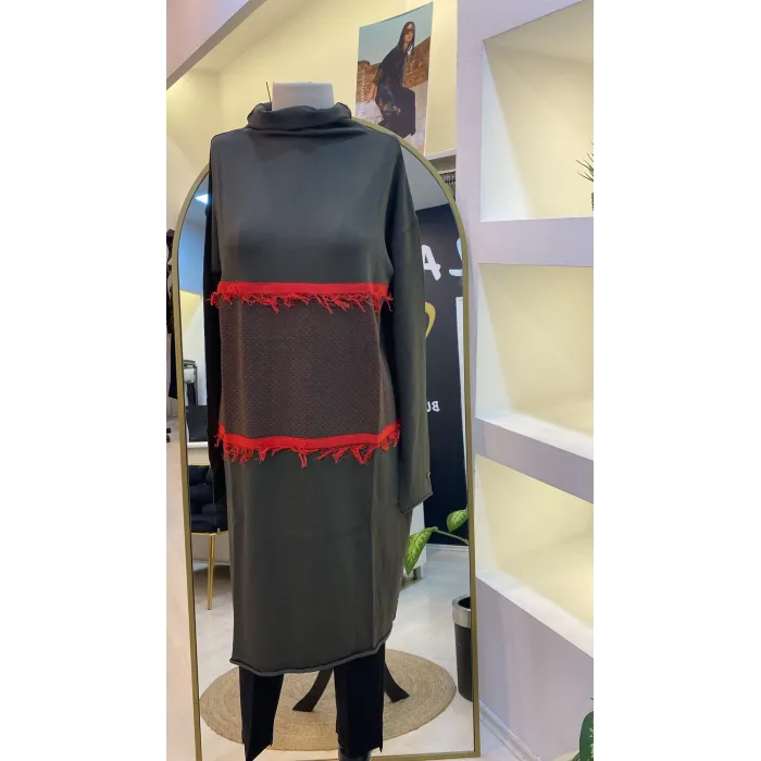 MİSSWHENCE TRİKO TUNİK HAKİ 248