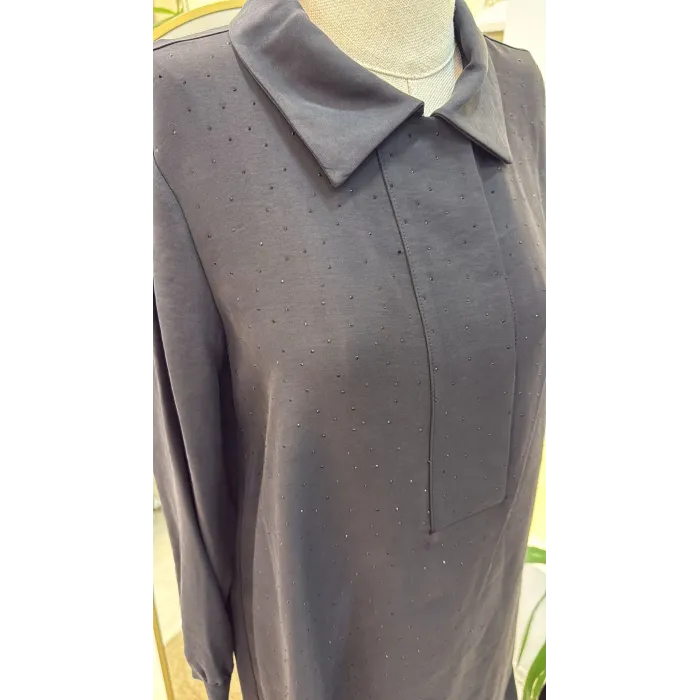 Nuss 1019 Pantolonlu Takım - Siyah