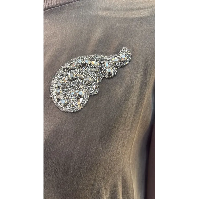 Nuss 1033 Cupra İpek Takım - KAHVE