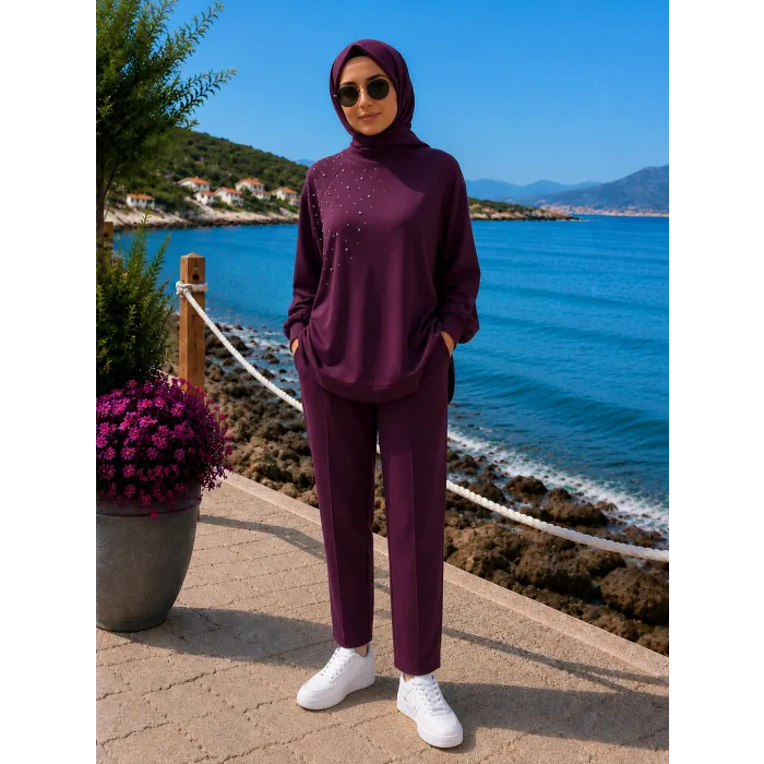 NUSS 1076 TAŞ DETAY TAKIM MURDUM
