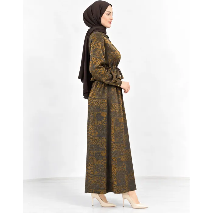 Nuss Elbise Gold 2052