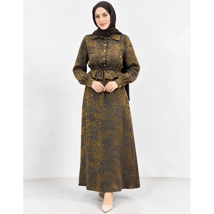 Nuss Elbise Gold 2052