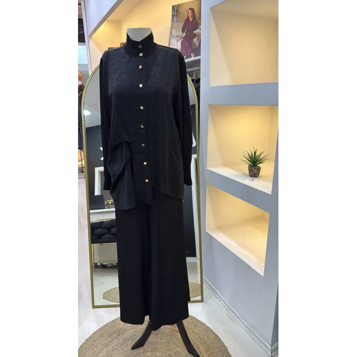 Nuss PANTOLONLU Takım siyah 1042
