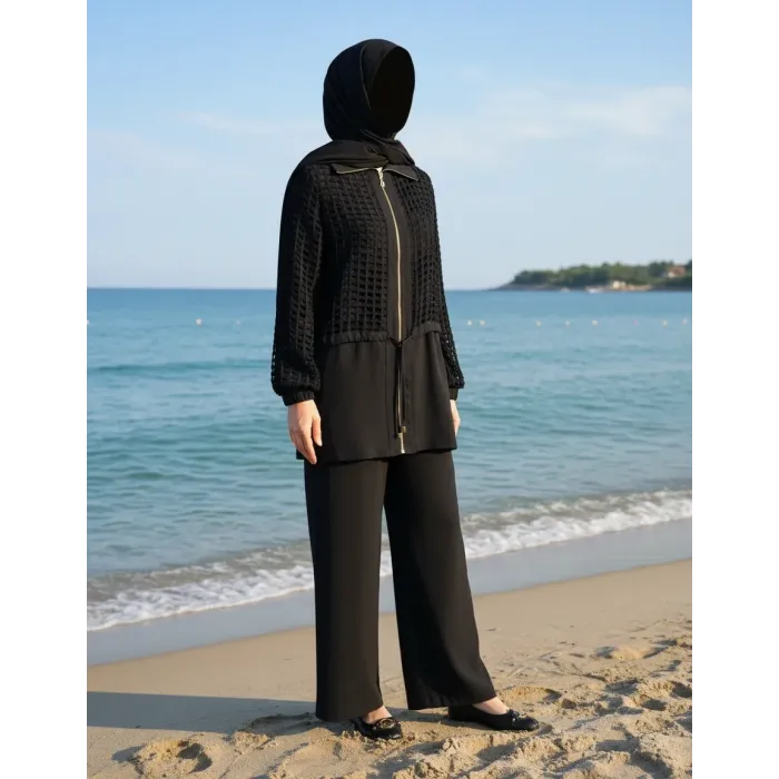 Nuss PANTOLONLU Takım siyah 1069