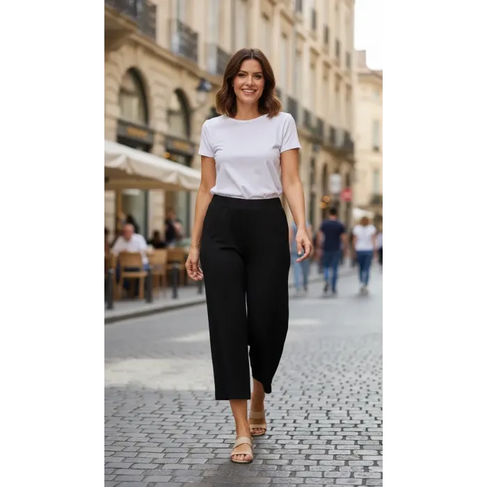 Nuss Triko PANTOLON 002 SİYAH