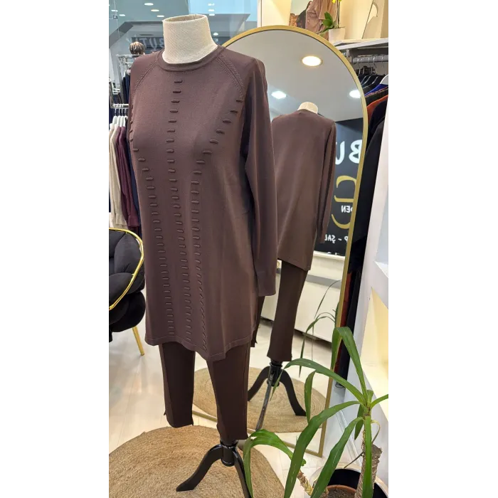 Nuss Triko Tunik 907 kahve