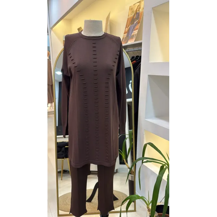 Nuss Triko Tunik 907 kahve