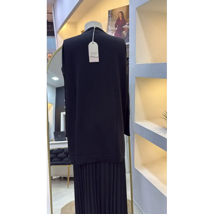 nuss triko tunik siyah 116
