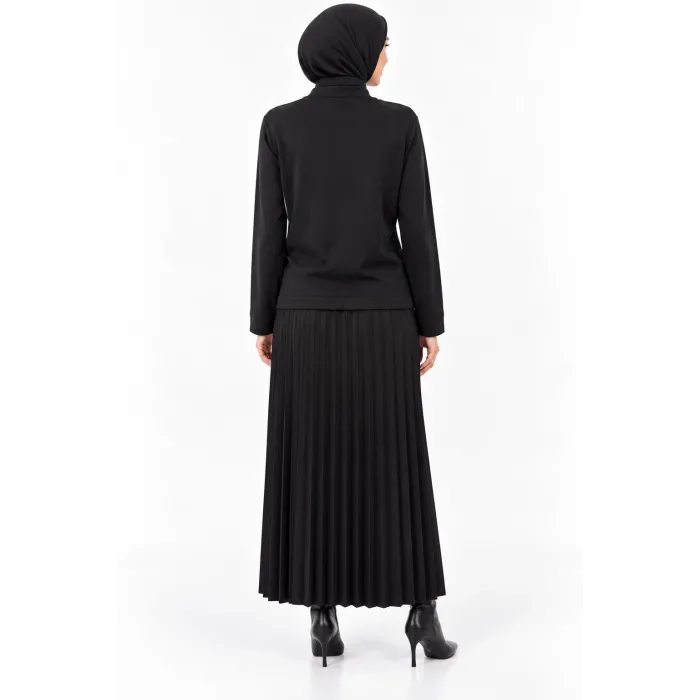 nuss triko tunik siyah 206