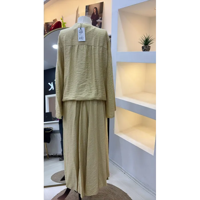 PUANE LOREN ETEKLİ TAKİM 20786 YELLOW
