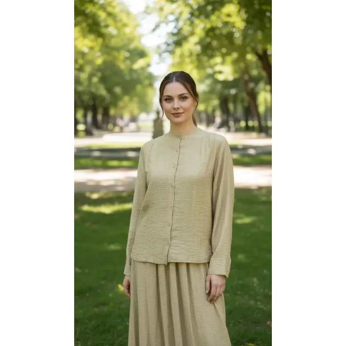 PUANE LOREN ETEKLİ TAKİM 20786 YELLOW